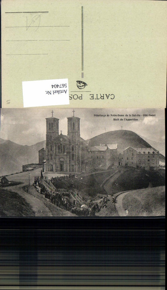 567404,Pelerinage de Notre-Dame de la Salette Cote Ouest Recit de l Apparition