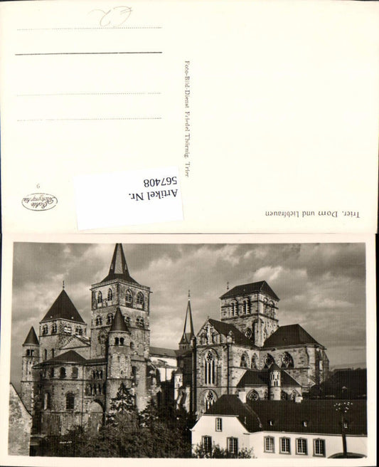 567408,Foto Ak Trier Dom Liebfrauen Kirche