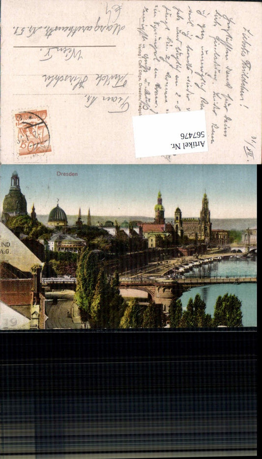 567476,Dresden Kai Kirche 1929