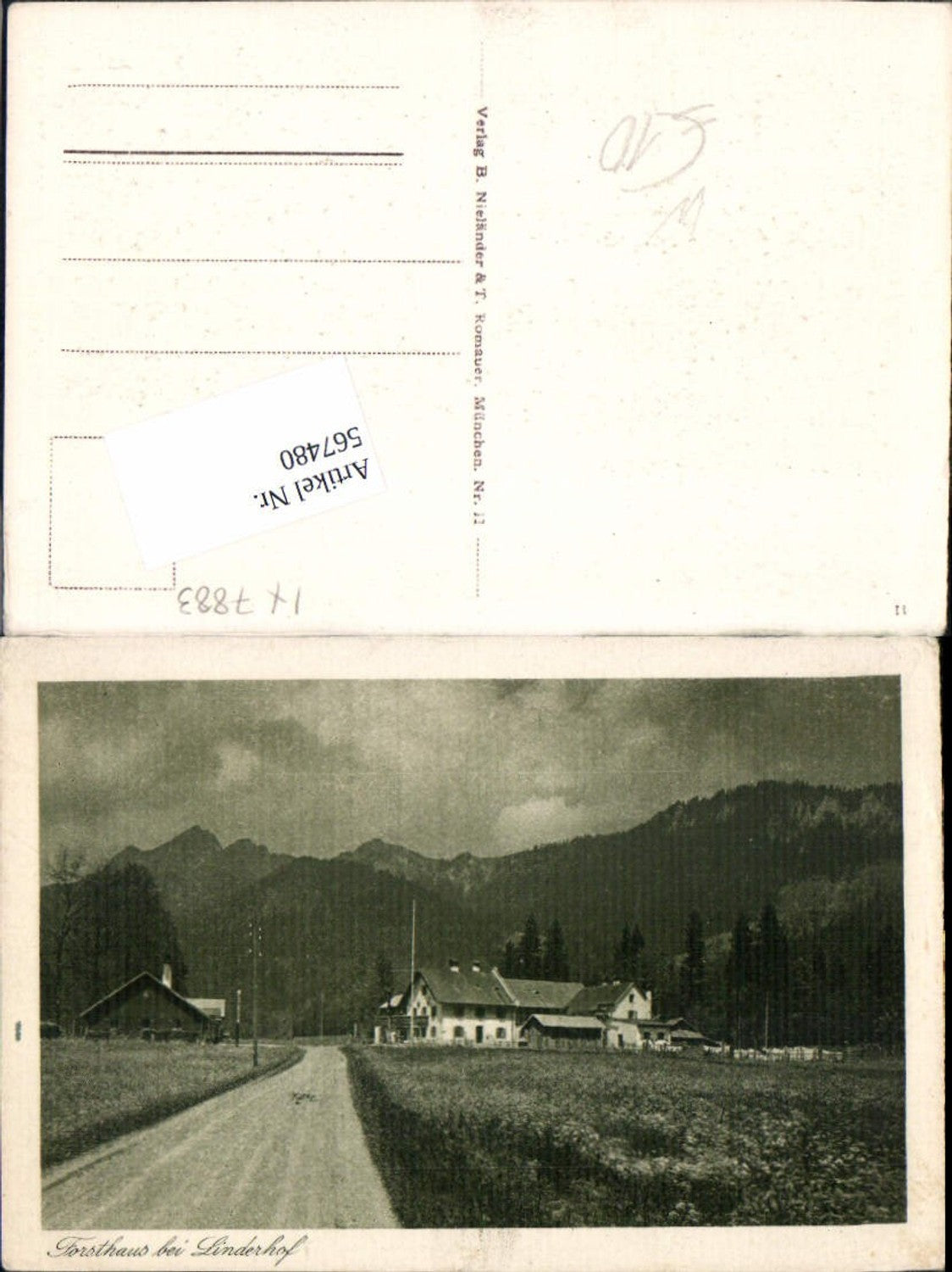 567480,Forsthaus bei Linderhof Ettal