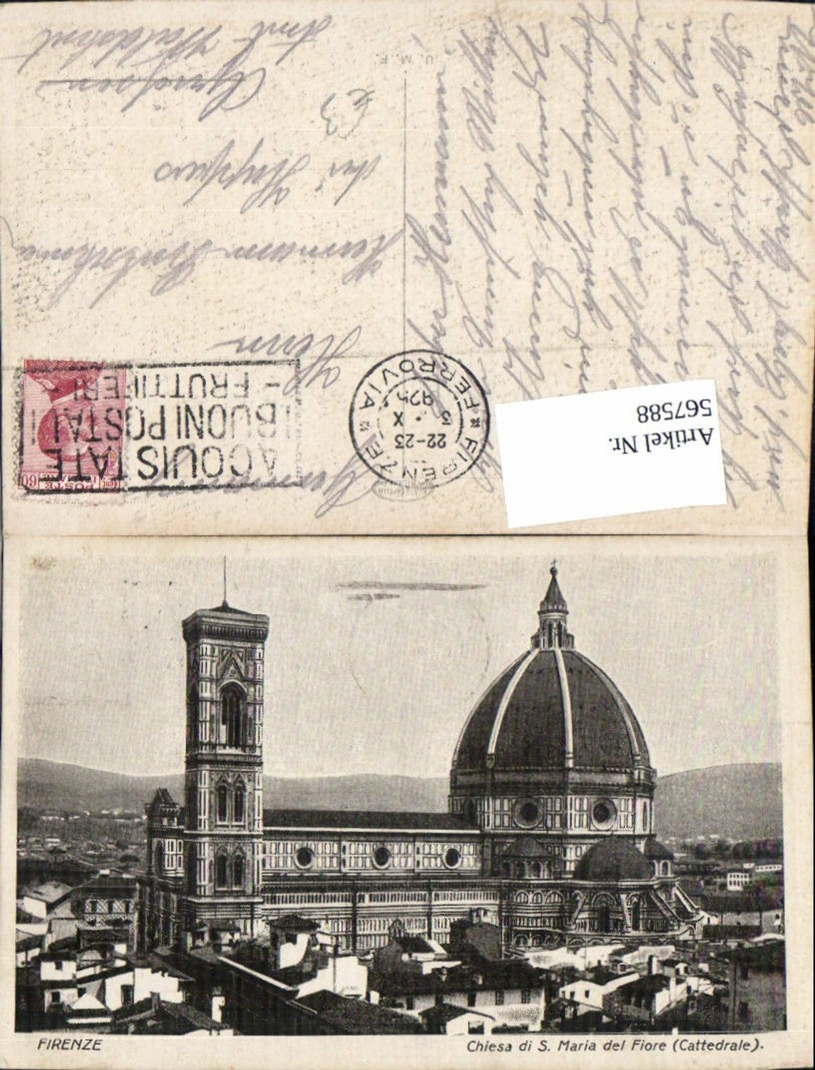 567588,Firenze Florenz Chiesa di S. Maria del Fiore Cattedrale Kathedrale