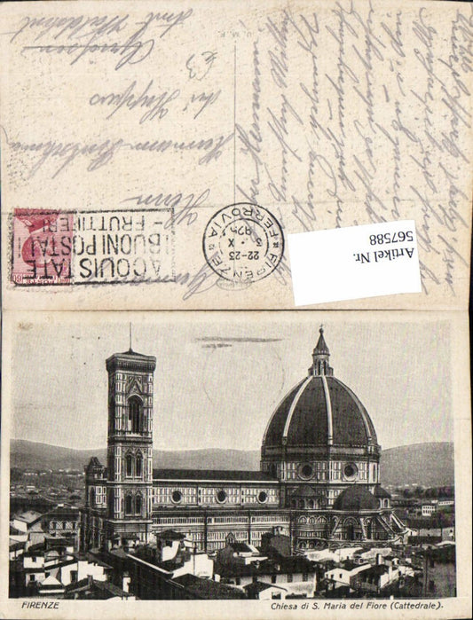 567588,Firenze Florenz Chiesa di S. Maria del Fiore Cattedrale Kathedrale