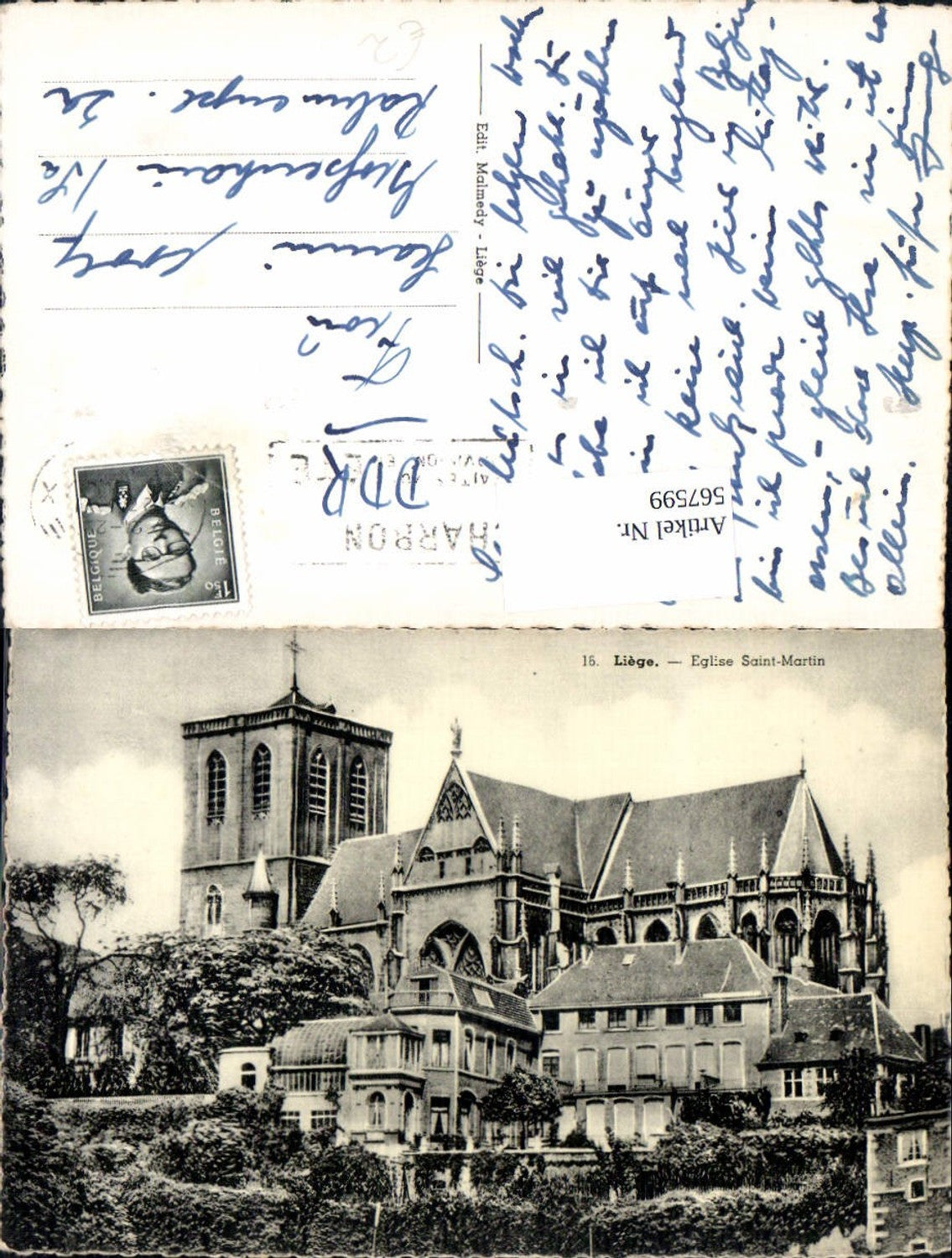 567599,Liege Eglise Saint-Martin Kirche