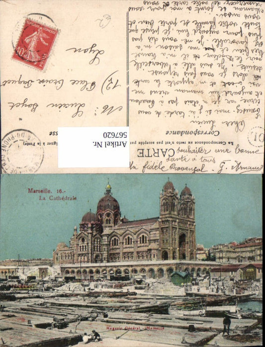 567620,Marseille La Cathedrale Kathedrale