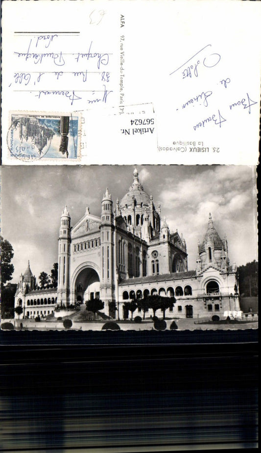 567624,Lisieux Calvados La Basilique Basilika