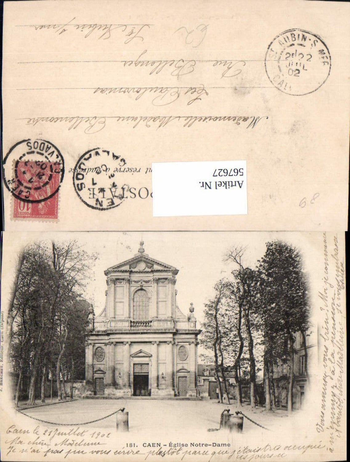 567627,Caen Eglise Notre-Dame Kirche