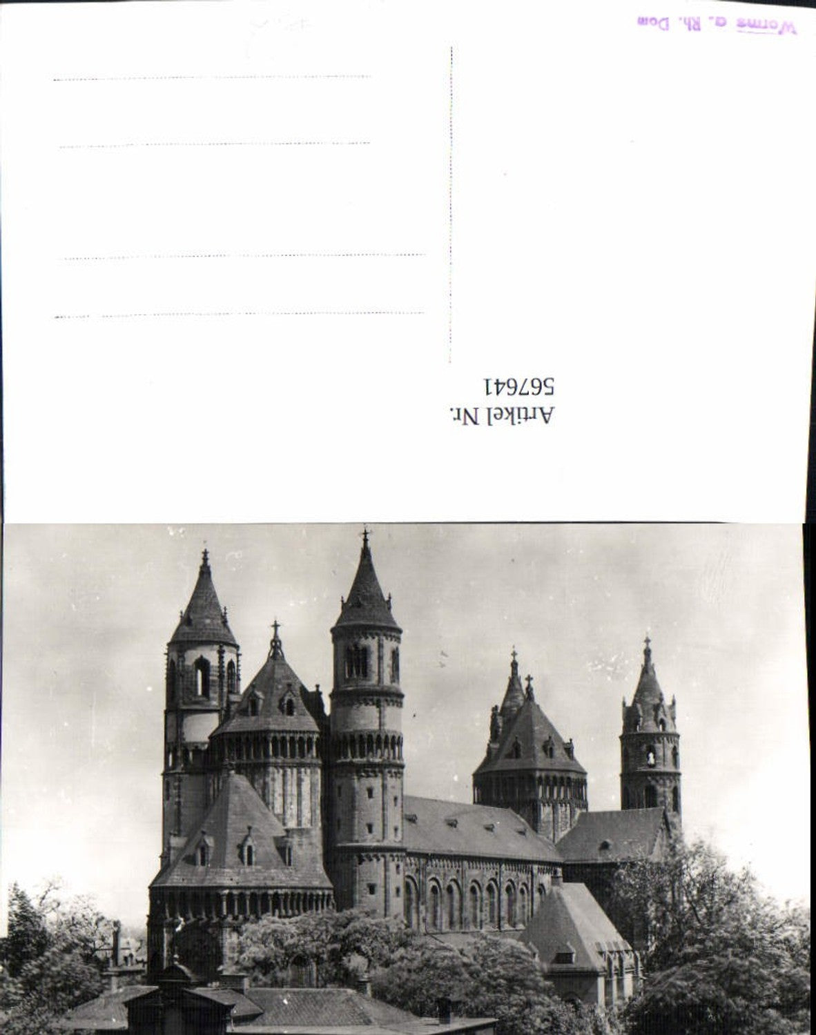 567641,Worms a. Rhein Dom