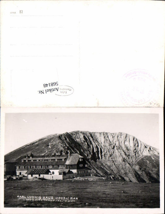 568148,Karl Ludwig Haus Rax Reichenau Prein