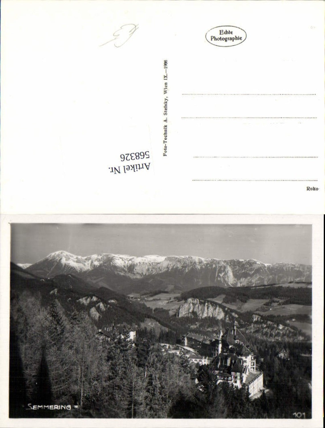 568326,Semmering Hotel