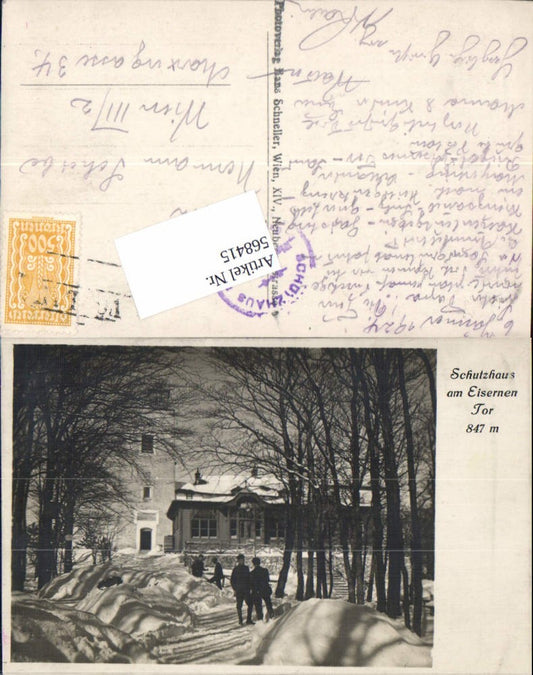 568415,Schutzhaus am Eisernen Tor Baden b. Wien Lindkogel