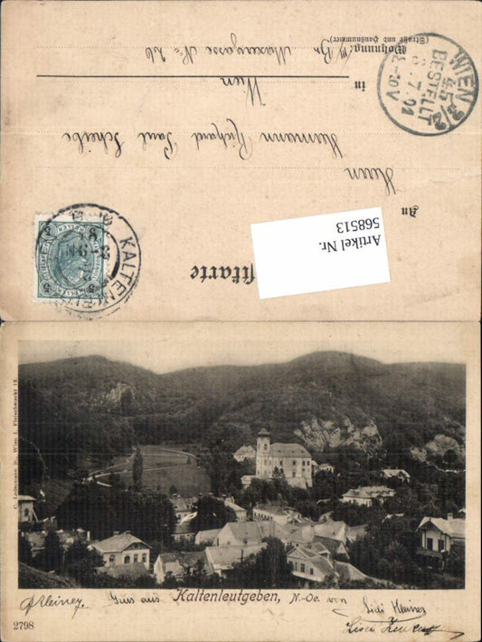 568513,Kaltenleutgeben b. Wien pub Ledermann 2798