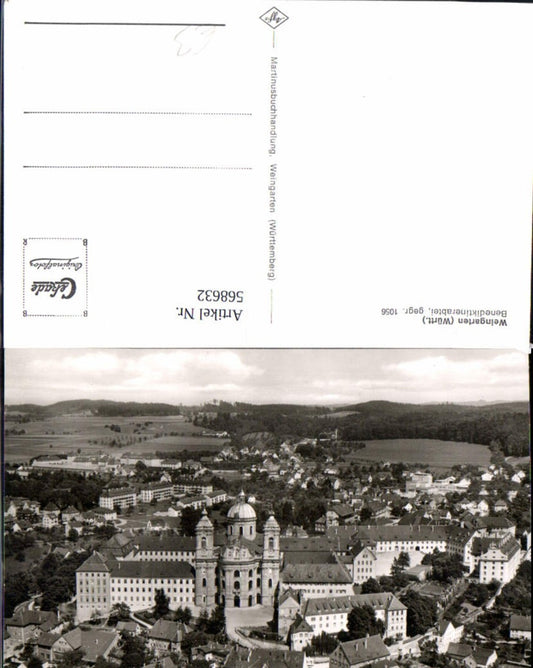 568632, Photo Ak Weingarten Benedictine Abbey