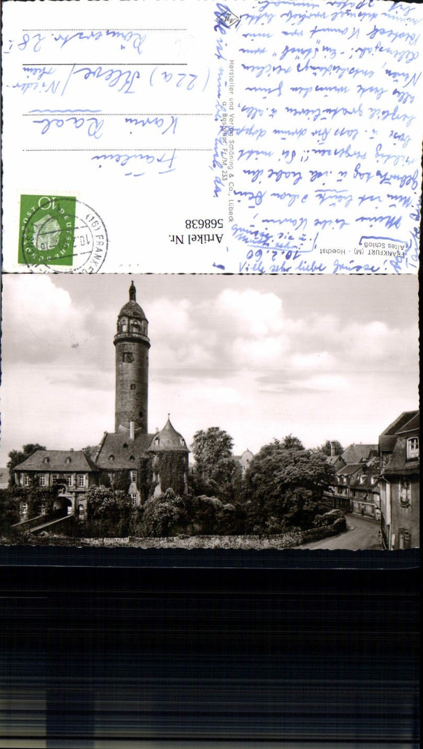 568638,Frankfurt a. Main Hoechst Altes Schloß