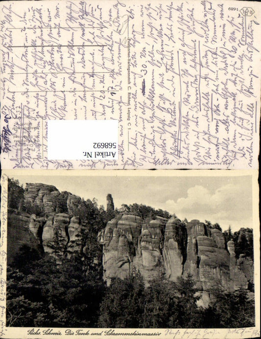 568692,Bad Schandau Sächsische Schweiz Schrammsteine Felsformation