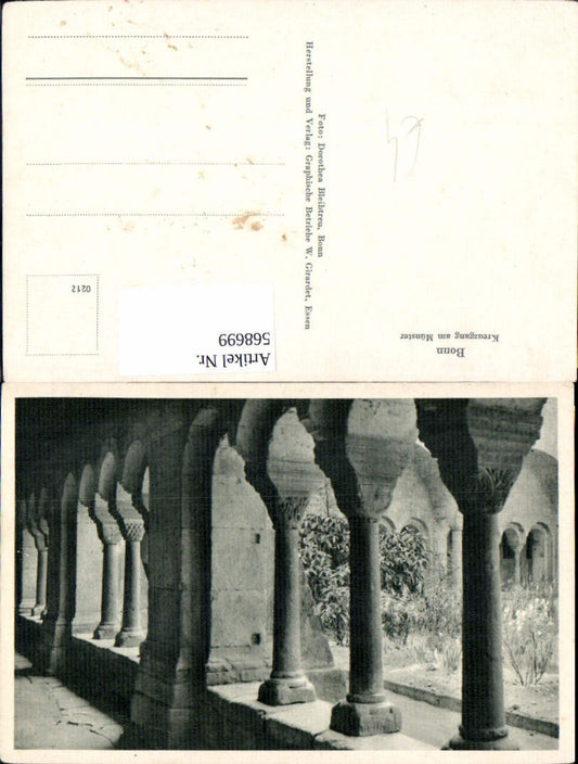 568699,Bonn Kreuzgang a. Münster
