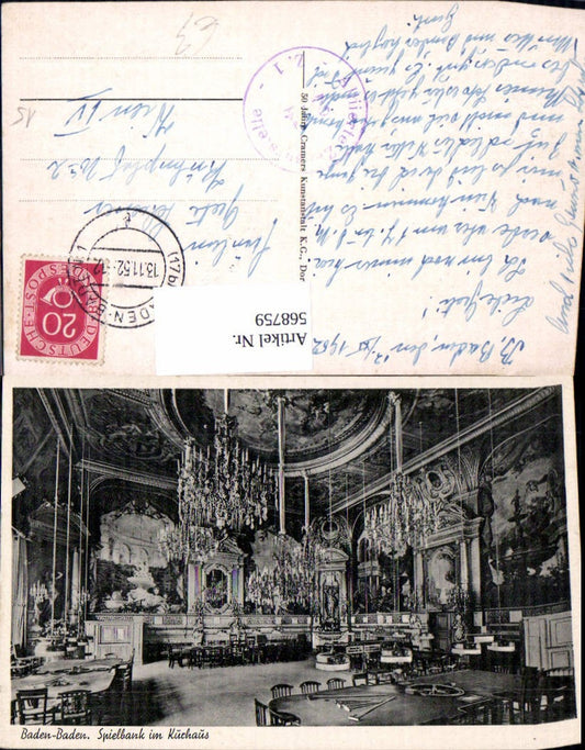 568759, Baden-Baden Casino in the Kurhaus
