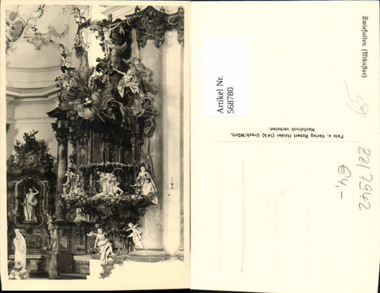 568780, Zwiefalten Monastery Minster Pulpit