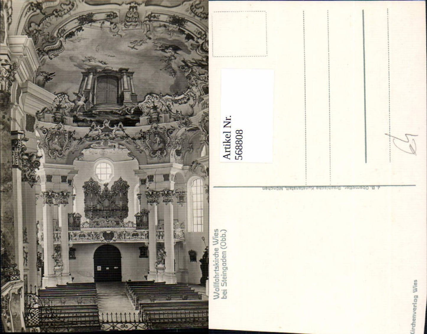 568808,Wallfahrtskirche Wies b. Steingaden Wieskirche