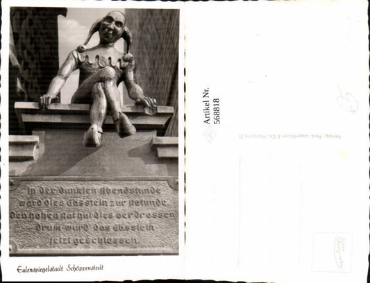 568818,Foto Ak Eulenspiegelstadt Schöppenstedt