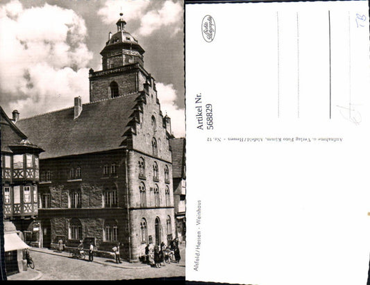 568829,Foto Ak Alsfeld Hessen Weinhaus