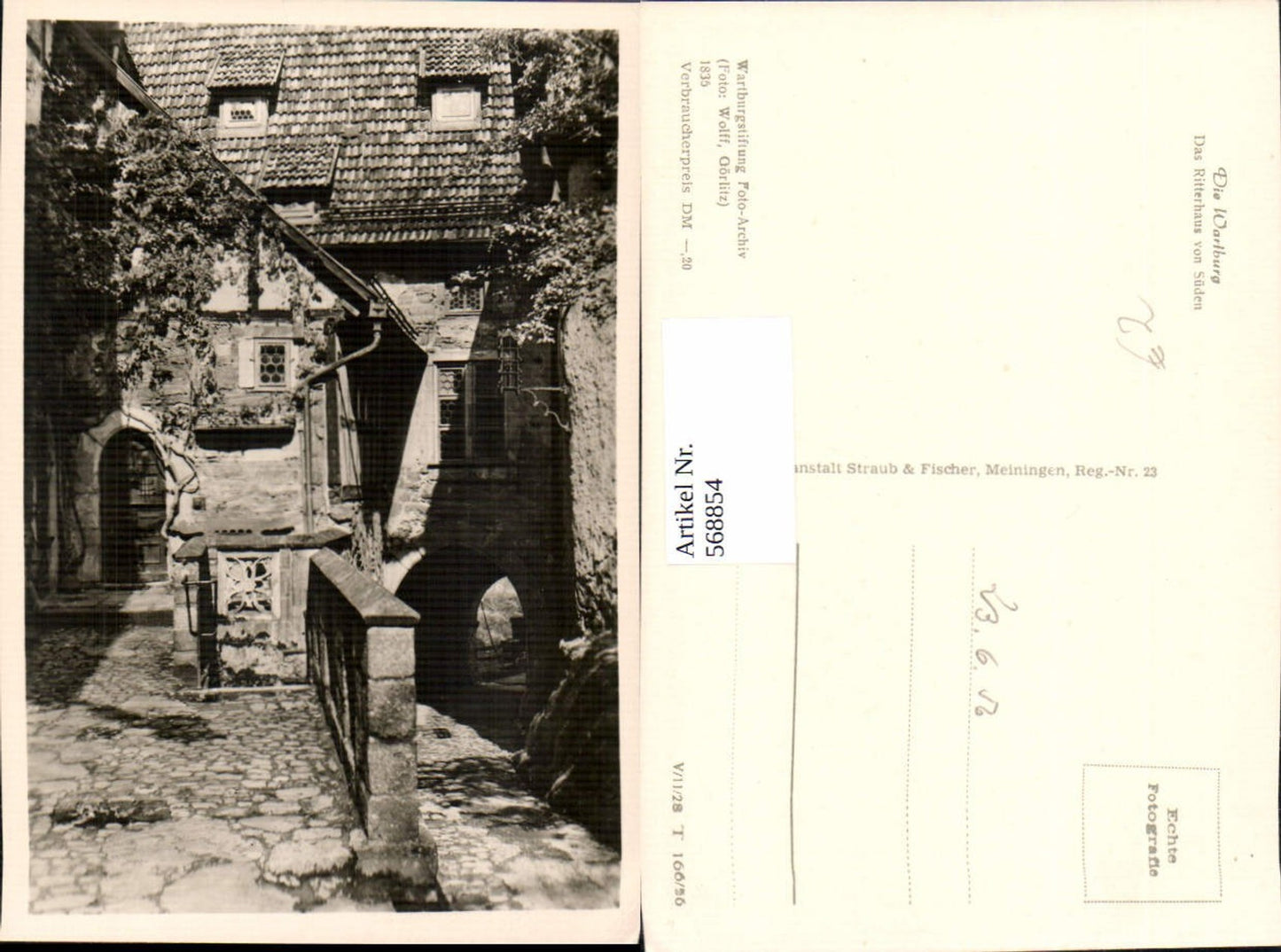 568854, Eisenach Wartburg Knights' House from the south