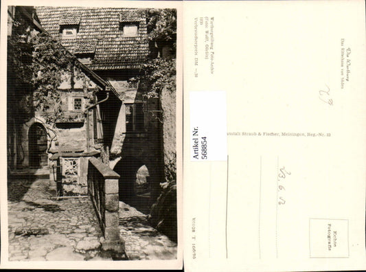 568854,Eisenach Wartburg Ritterhaus v. Süden