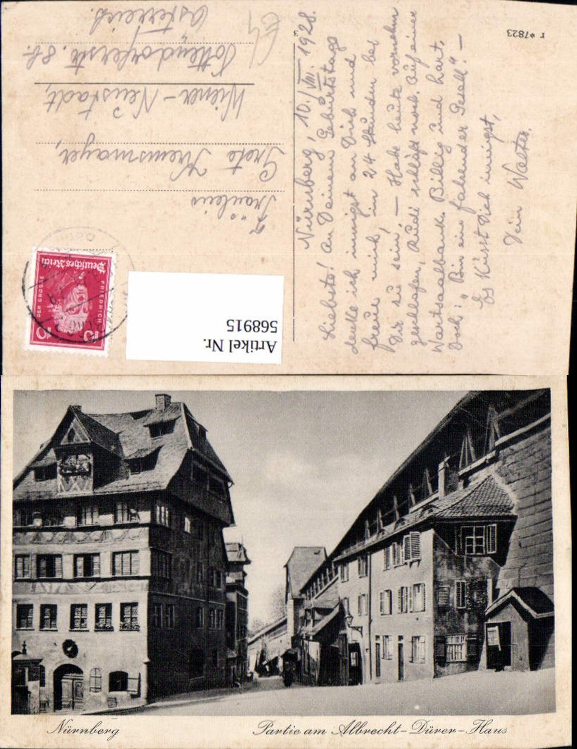 568915,Nürnberg Partie am Albrecht-Dürer-Haus