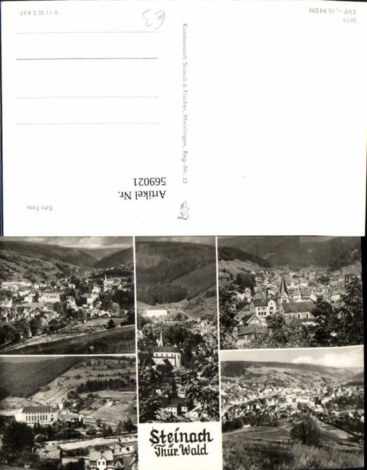 569021,Mehrbild Ak Steinach Thüringer Wald Ansichten