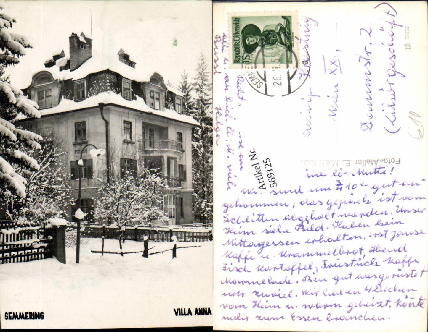 569125,Semmering Villa Anna Partie