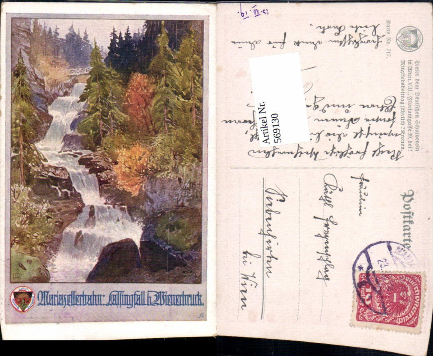 569130,Mariazellerbahn Lassingfall Wienerbruck pub Schulverein 717