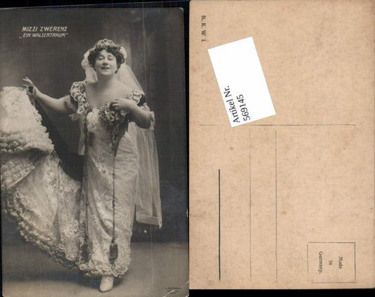 569145,Mizzi Zwerenz Ein Walzertraum pub B.K.W.I. Photograf Gutmann