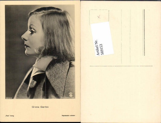 569153,Grata Garbo Schauspielerin pub Ross 6915/3