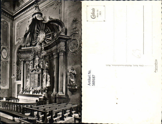 569187, Walldürn Blood Altar Church Altar