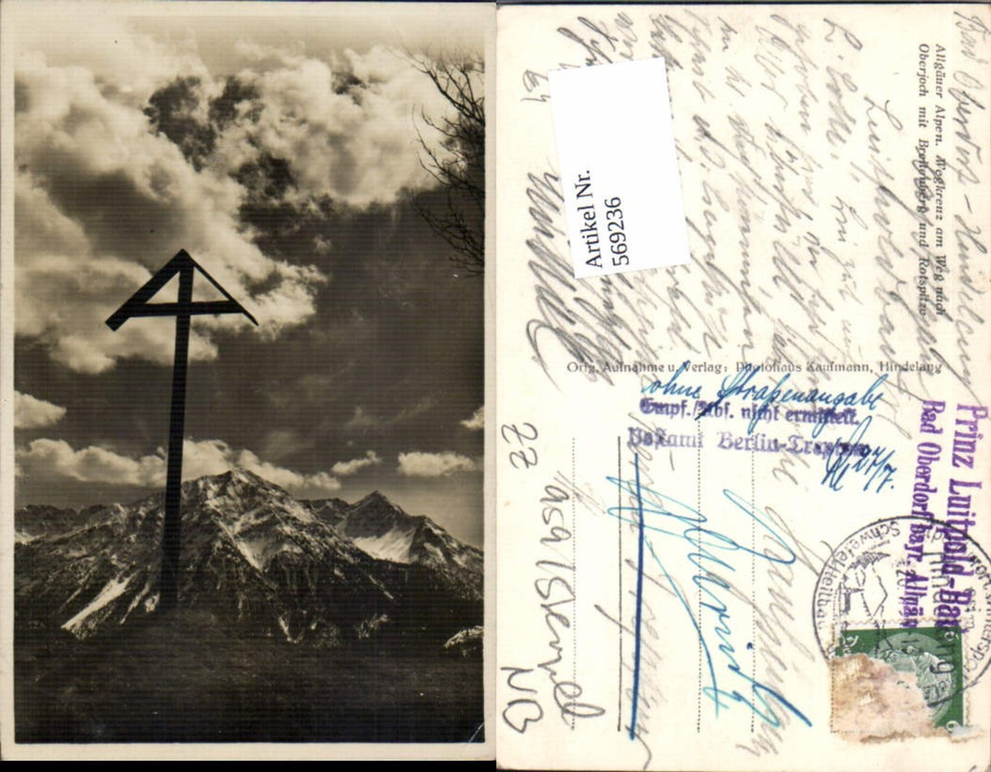 569236,Allgäuer Alpen Allgäu Wegkreuz Oberjoch Breitenberg Hindelang