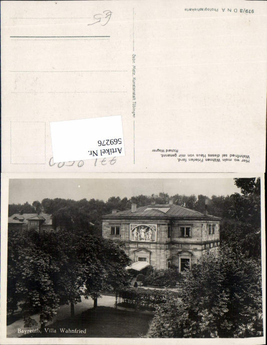 569276,Bayreuth Villa Wahnfried Partie
