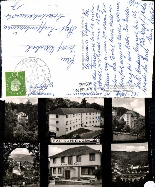 569455,Mehrbild Ak Bad König i. Odenwald