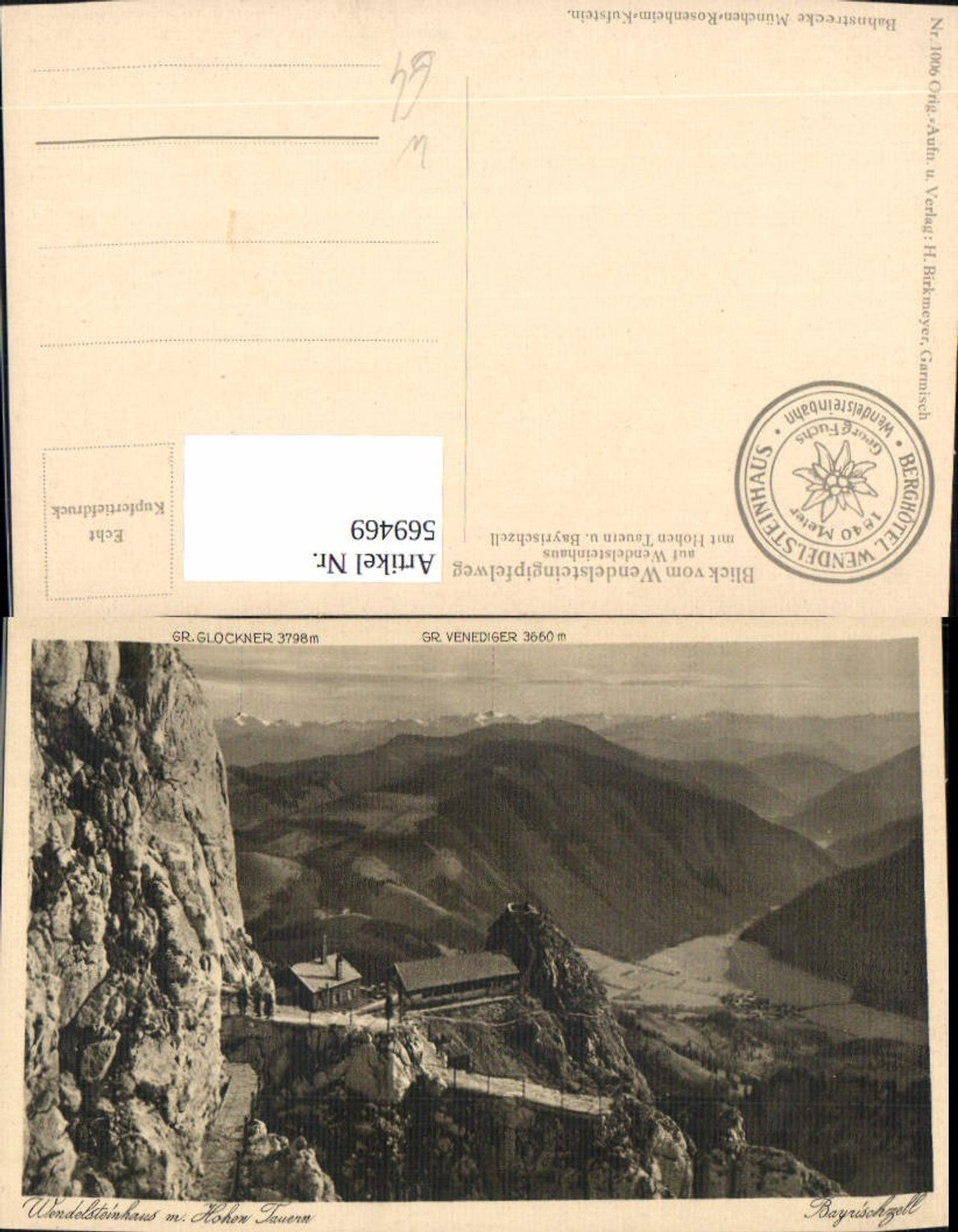 569469,Blick Wendelsteingipfelweg Wendelsteinhaus Bayrischzell