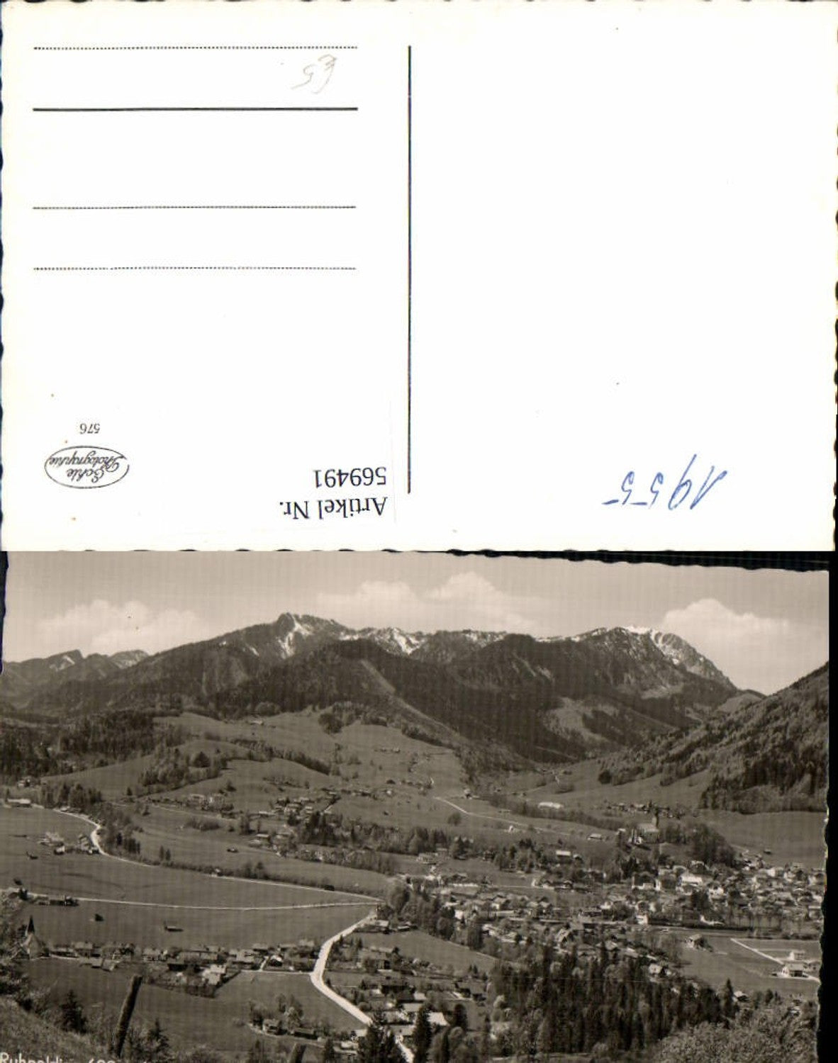 569491,Foto Ak Ruhpolding m. Hochfelln