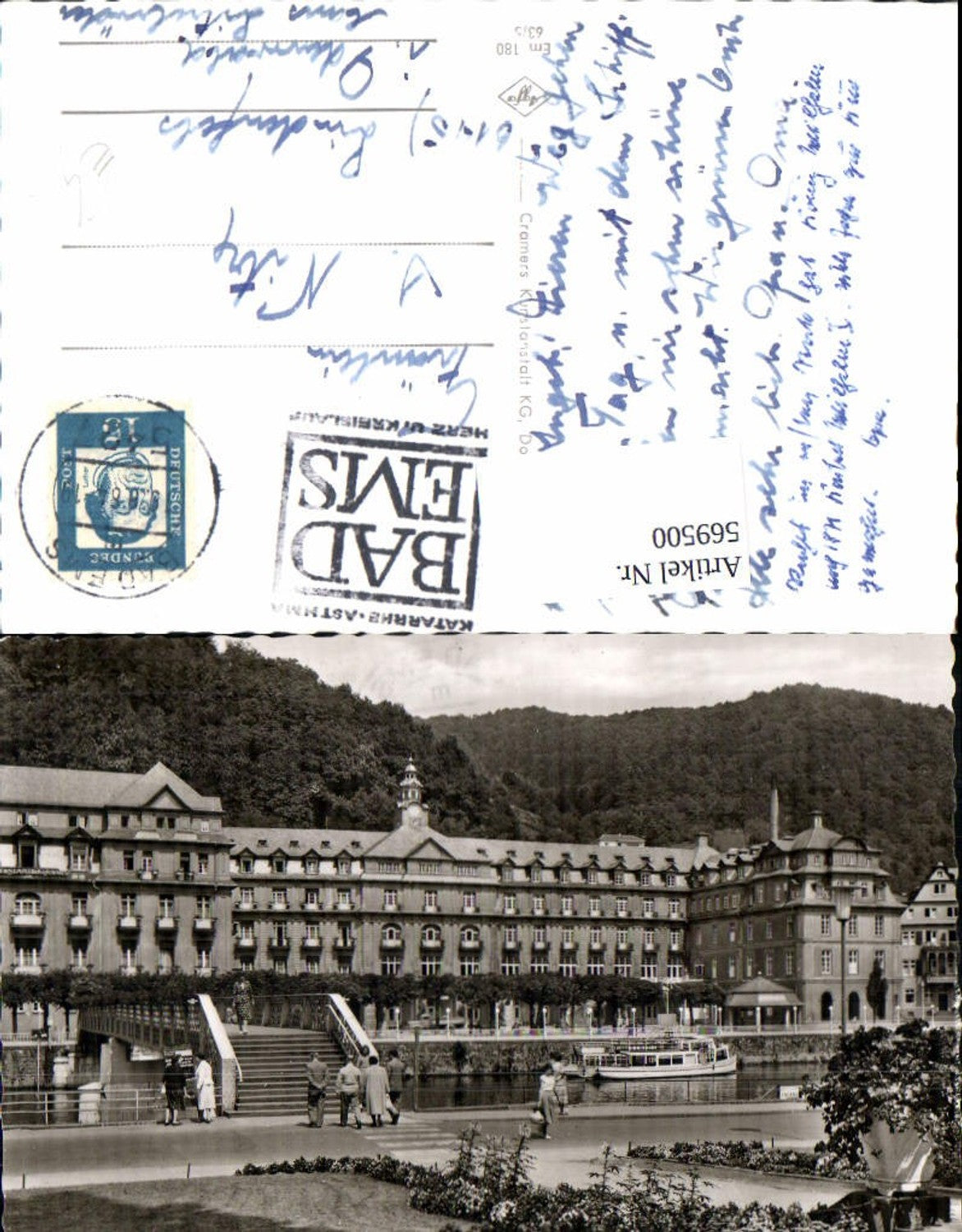 569500,Bad Ems Kurhaus Schiff Boot