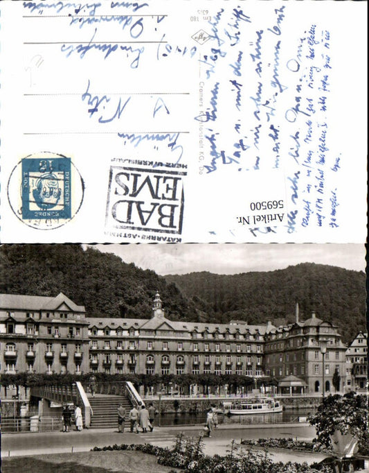 569500,Bad Ems Kurhaus Schiff Boot