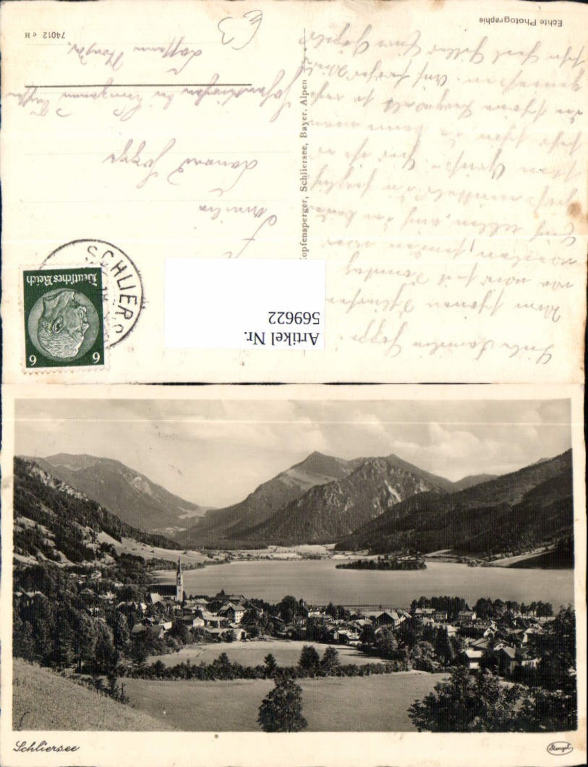 569622,Schliersee Teilansicht