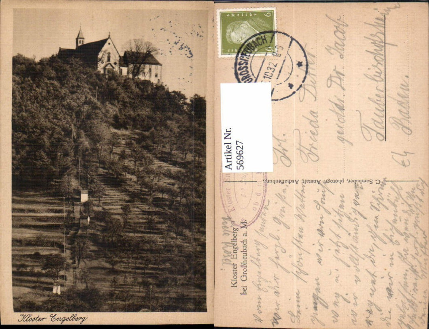 569627,Franziskanerkloster Engelberg Großheubach