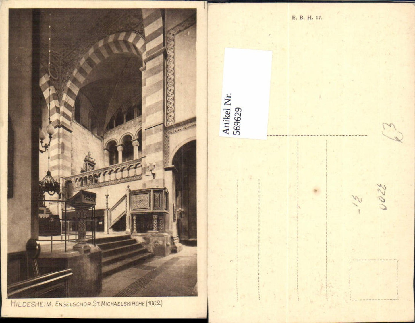 569629,Hildesheim Kirche Engelschor St Michaelskirche