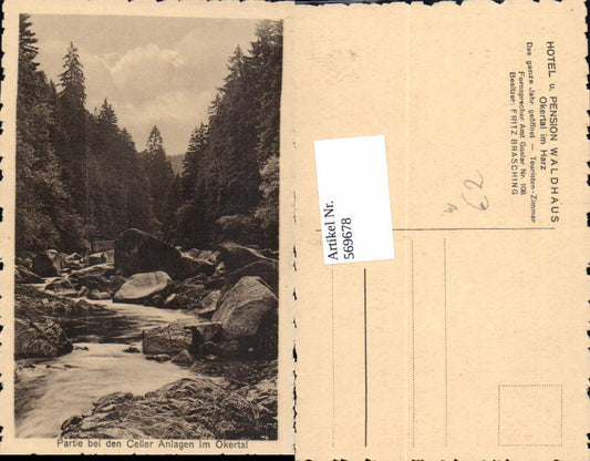 569678,Okertal i. Harz Hotel Pension Waldhaus b. Goslar