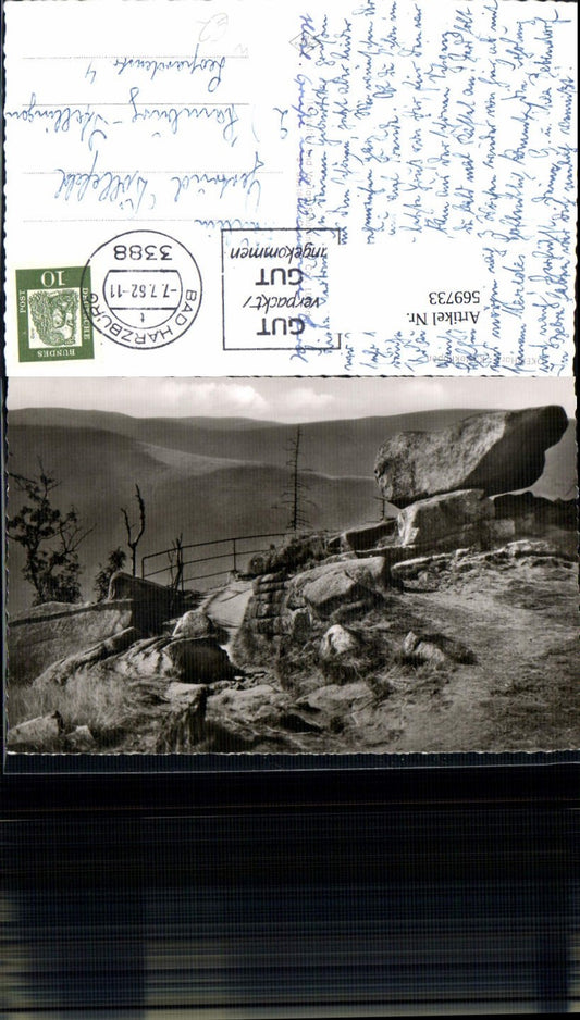 569733,Foto Ak Romkerhalle Oker i. Harz Kästeklippen b. Goslar