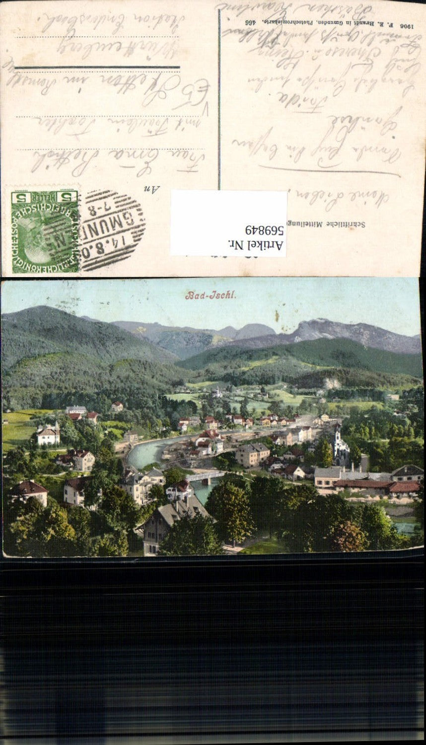 569849,Bad Ischl pub F. E. Brandt 466