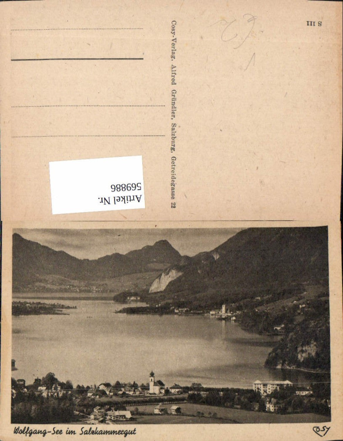 569886,St Wolfgang a. Wolfgangsee Salzkammergut pub Cosy S 111