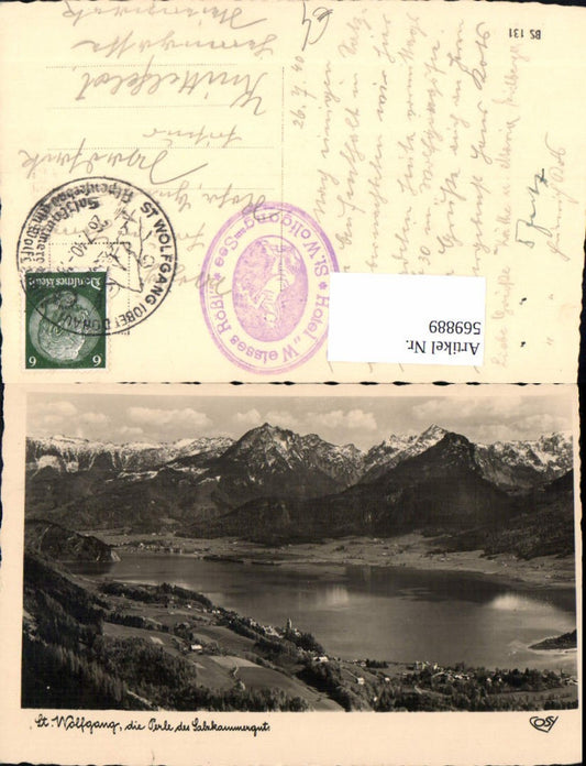 569889,St Wolfgang a. Wolfgangsee Salzkammergut pub Cosy BS 131