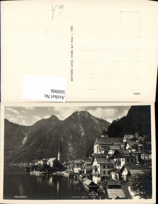 569906,Foto Ak Hallstatt Ufer