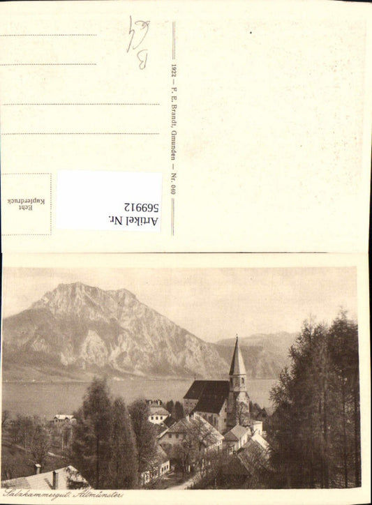 569912,Altmünster Salzkammergut pub F. E. Brandt 040